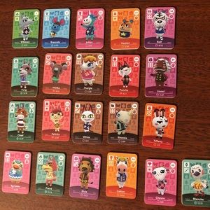 Animal Crossing mini amiibos